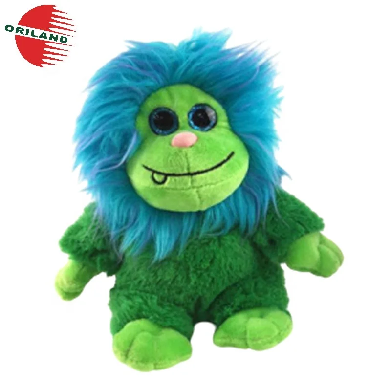 TY | TY Frizzys Scoops Plush Green Monster Stuffed