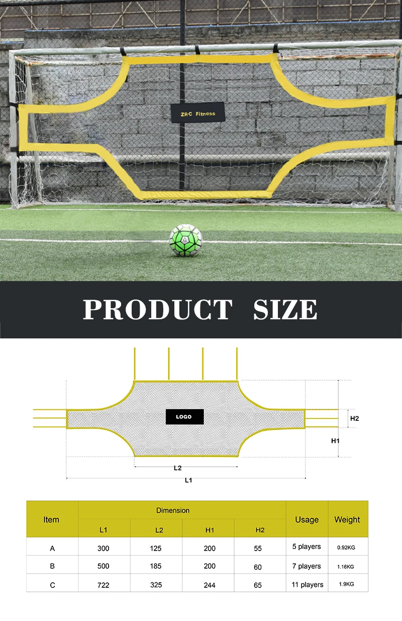 Soccer Goal Target Sheets Goal Not Included Shot Accuracy Training