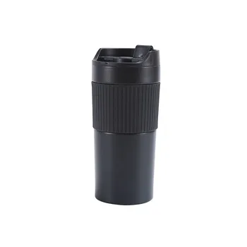 Hot Selling French Press Thermal Coffee Cup Tumbler 15oz French Press Travel Mug Quality Stainless Steel French Press