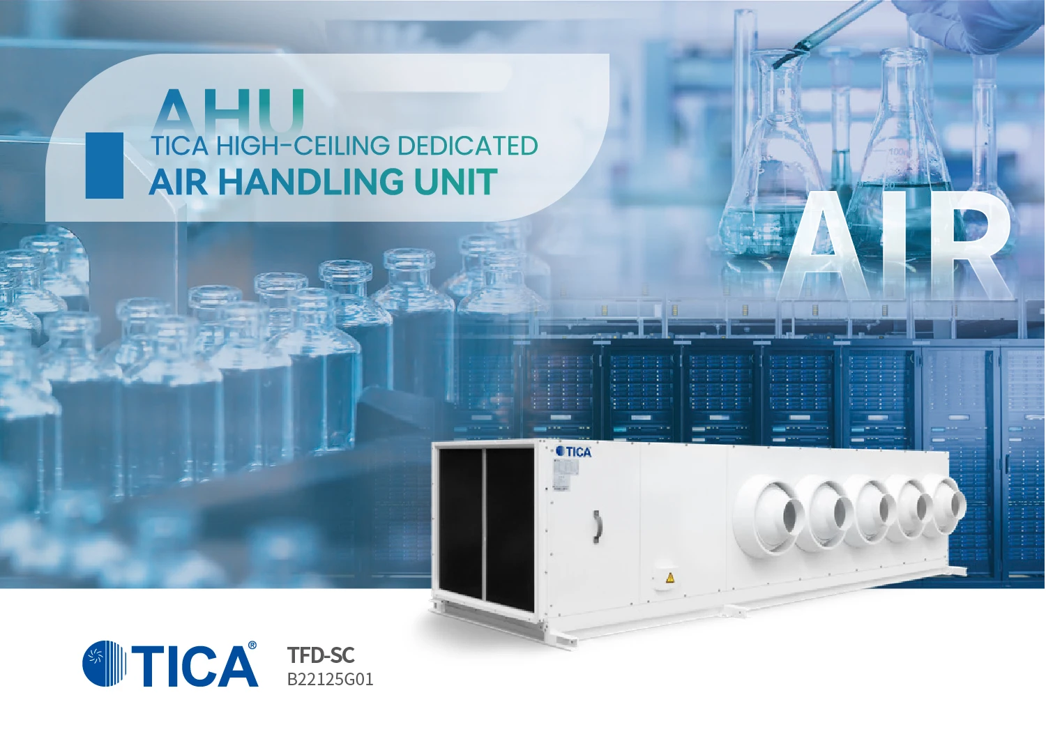 Air Handling Unit, TICA, Ceiling, HVAC, AHU - detail 2