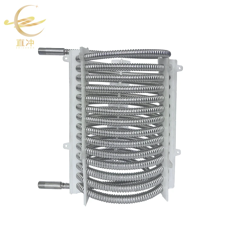 Customized 304/316L stainless steel corrugated tube heat exchange coil ...
