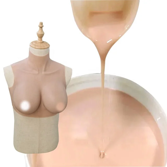 Real Skin Feeling Bio-Robot Face Product Super Soft Platinum Silicone Rubber Liquid Silicone Medical & Food Grade Application