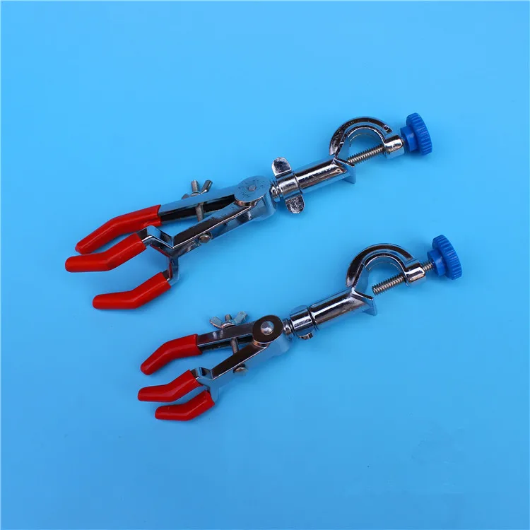 Haiju Lab Chemistry 360 Degree Rotated Three Finger Swivel Clamp To