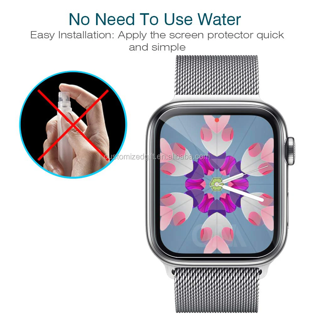 
Гибкая изогнутая Гидрогелевая пленка 3D для Apple Watch, защитная пленка для экрана iWatch 38/40/42/44 мм, HD защита для экрана из ТПУ с защитой от отпечатков пальцев 