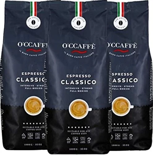 Made In Italy Occaffe 250 g Nut Flavour Intense Taste Lasting Cream Ground Coffee For Home
