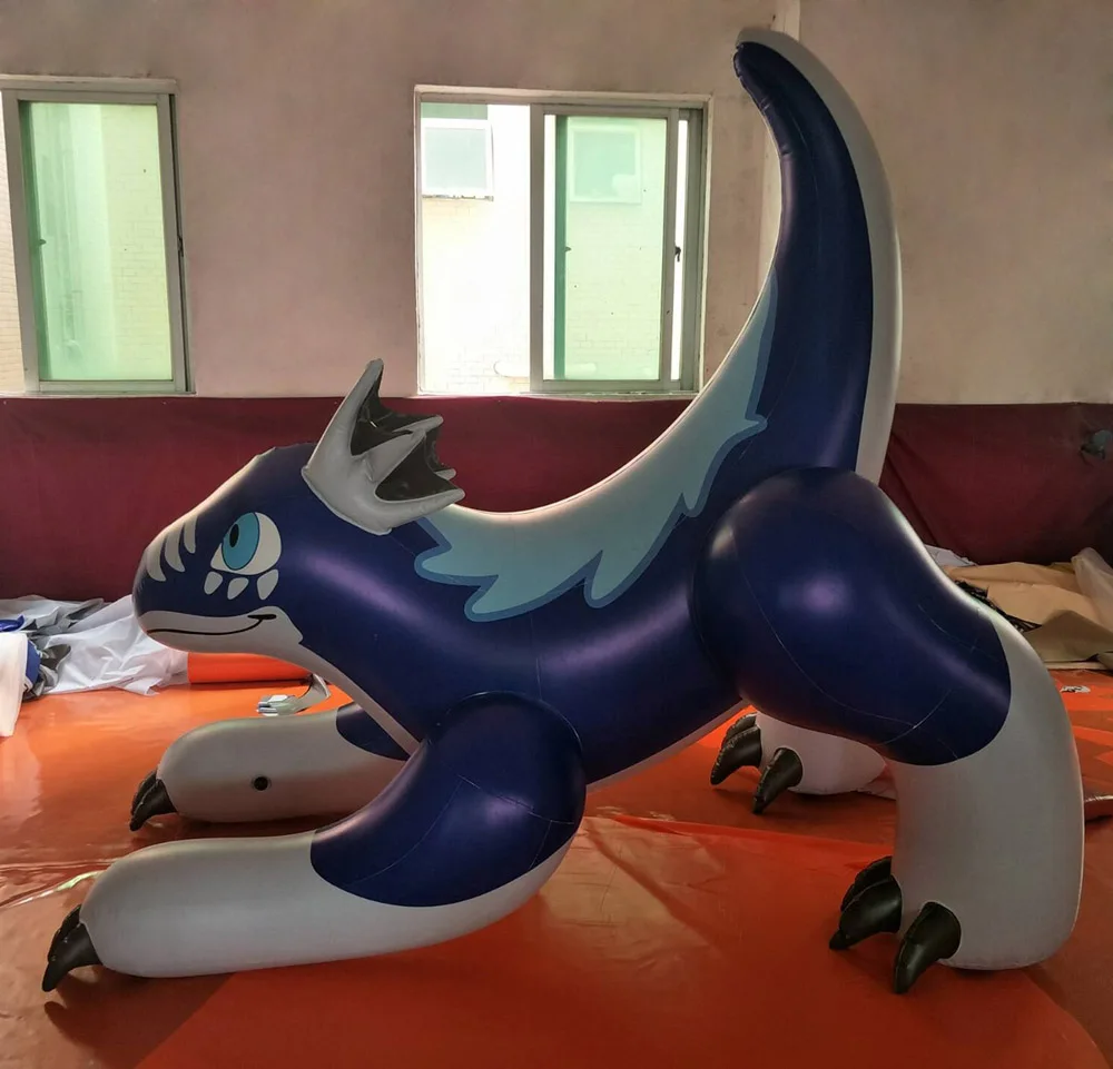 Customized Hot-sale Inflatable Blue Animal For Sale - Buy Pvc ...