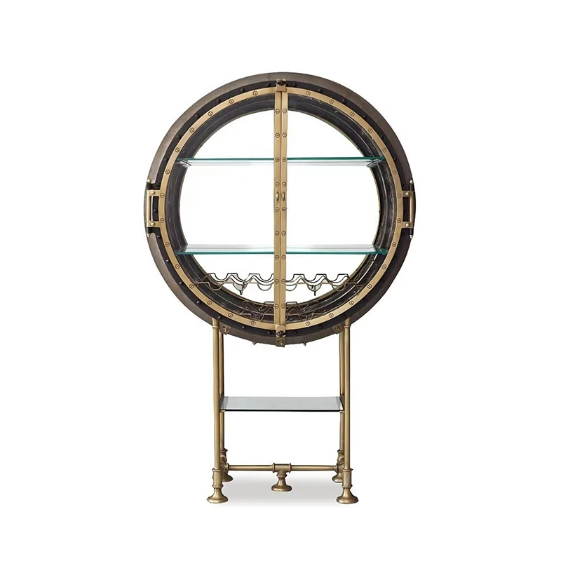 Роскошный современный декоративный шкаф для гостиной домашний декор угловой барный стеклянный высокий винный