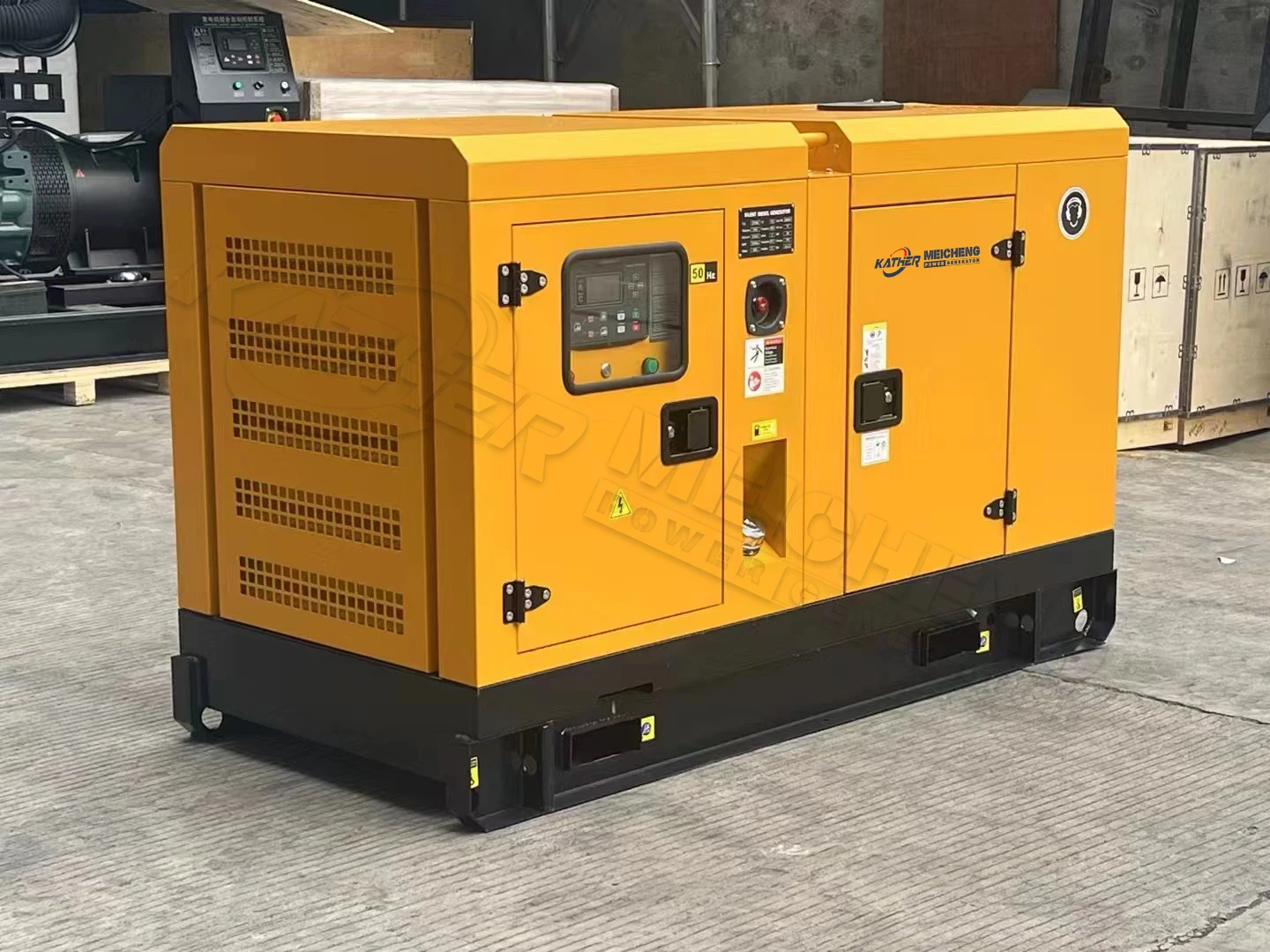product super silent type diesel generator set 20kw 25kw 30kw 50kw 100kw 200kw 500kw 1000kw 1500kw low noise canopy genset power plant-10