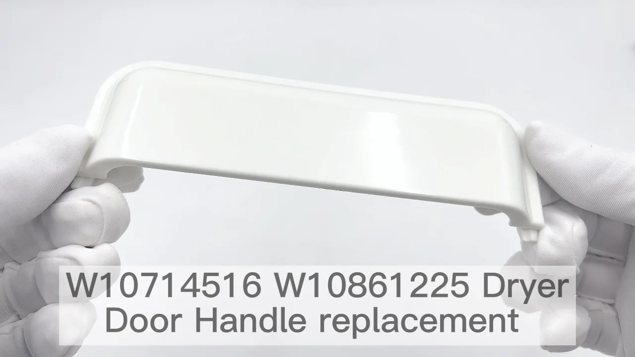 W10861225 Dryer Door Handle For Whirlpool Appliance Dryer Amana