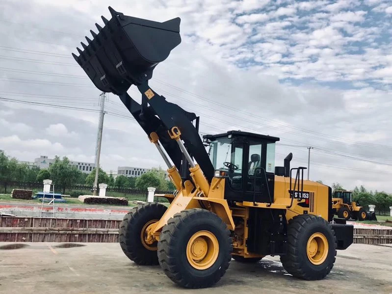 6 Ton Front Wheel Loader SYL953H With 4CBM Bucket Capacity for Sale