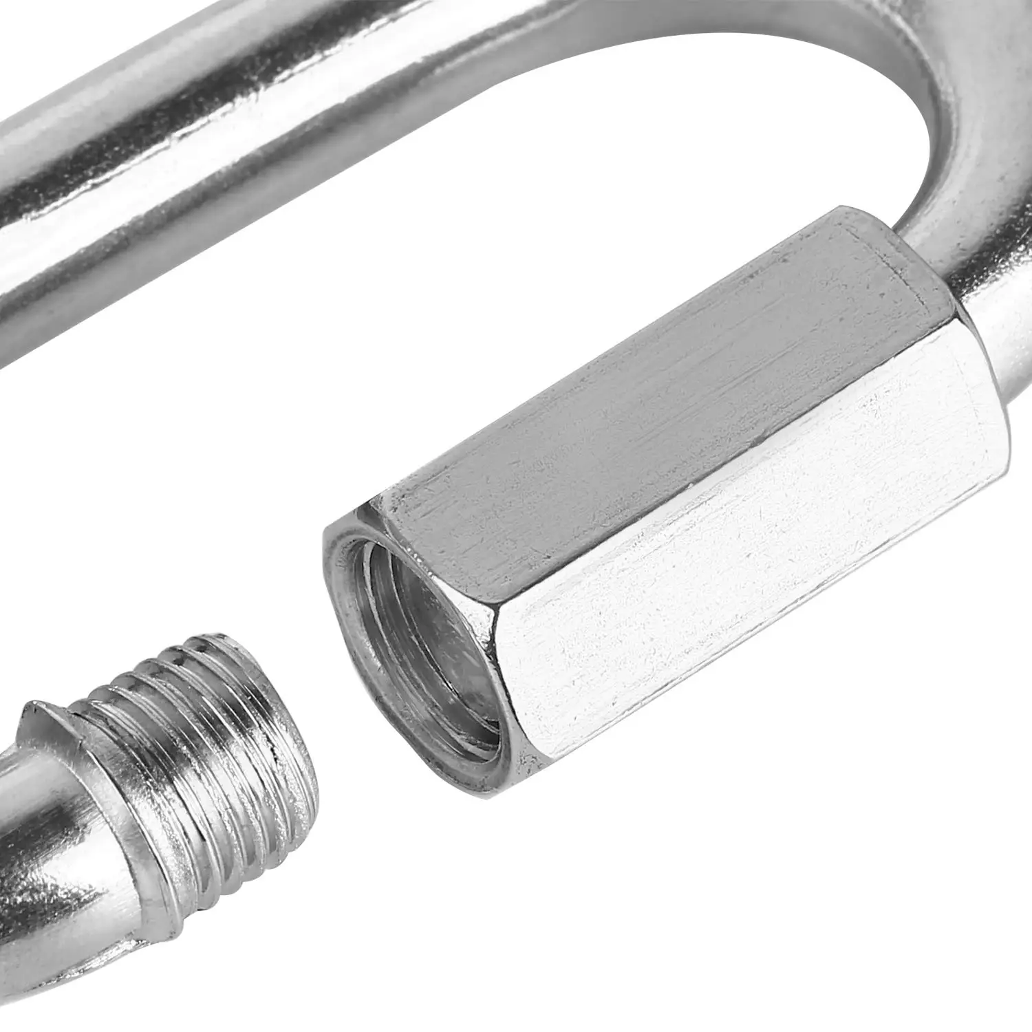 Threaded Link Side Loading Stainless Steel Chain Link Load Oval Locking Connector, Small Threaded ...