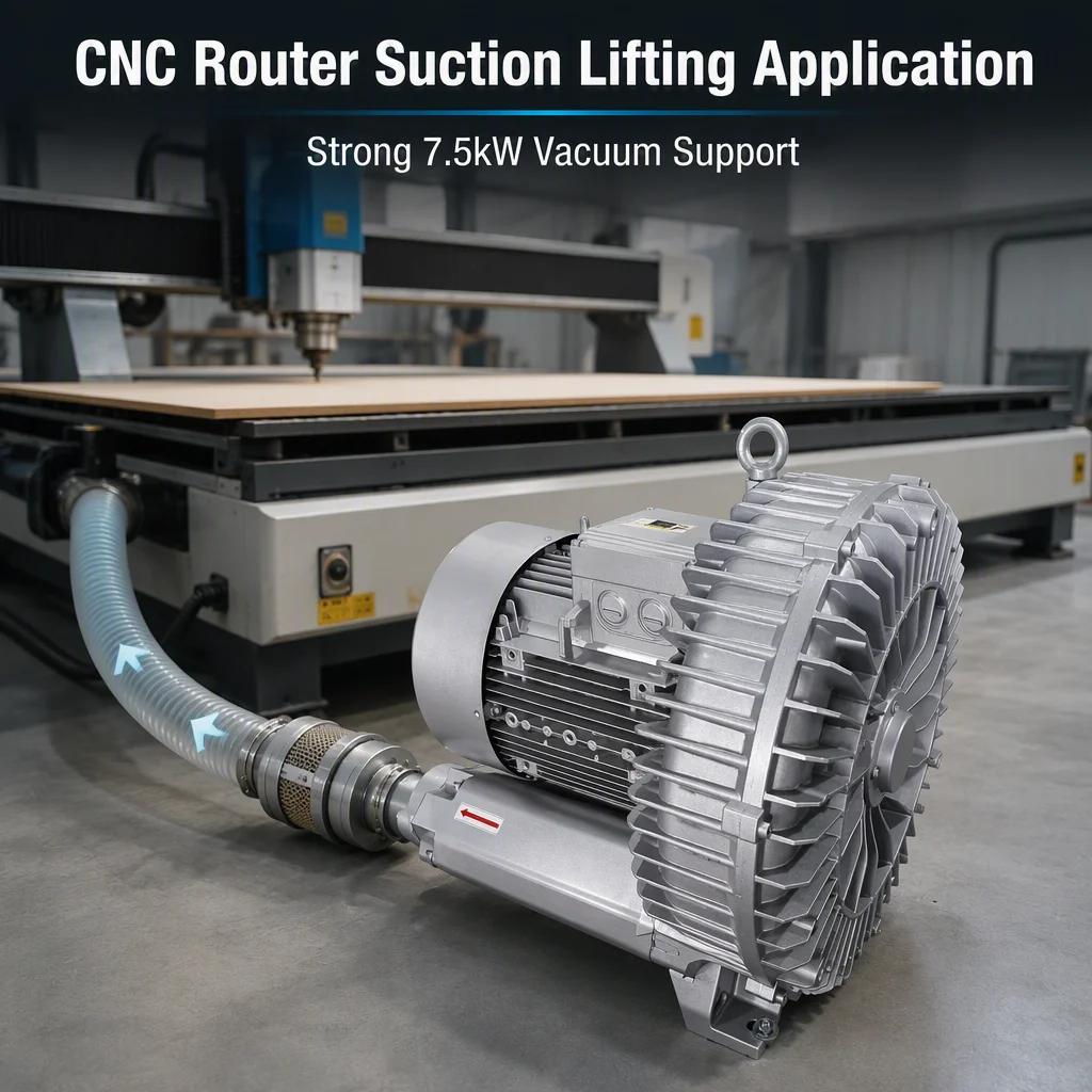 Ring Blower, 7.5kW, CNC - detail 4