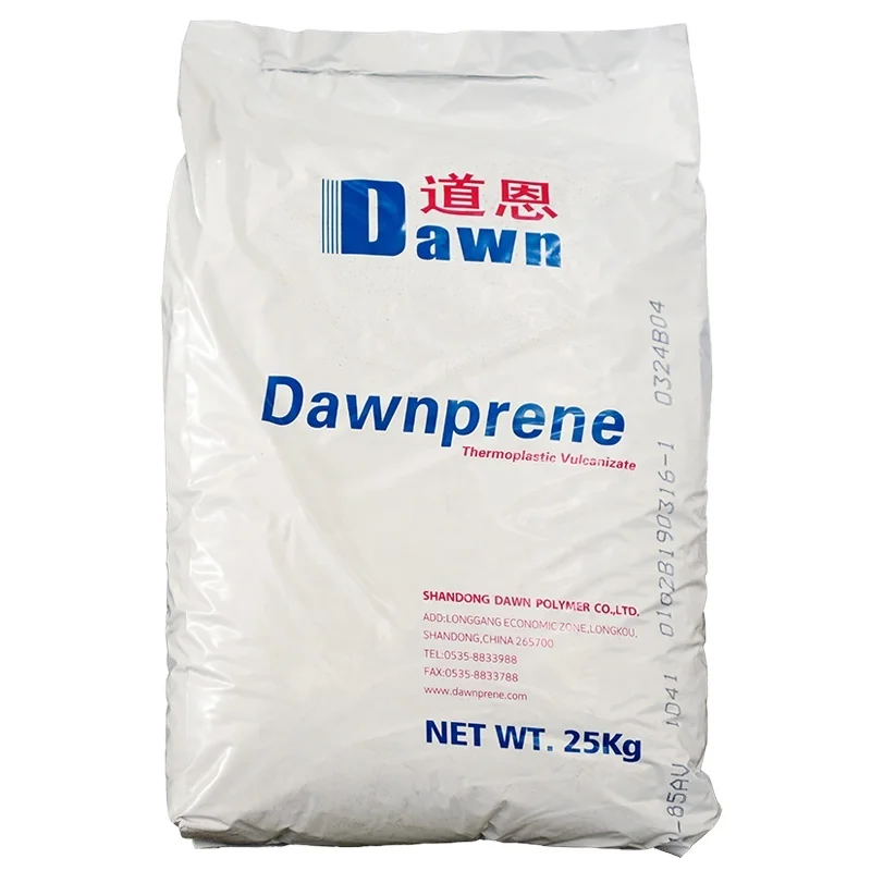 TPR/TPV/TPE Material Talc Filled Thermoplastic Rubber Plastic Polymer TPV TD20 Resin TPE Granules TPV Raw Material