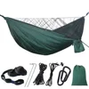 Hamac moustiquaire vert foncé 290 * 140 C