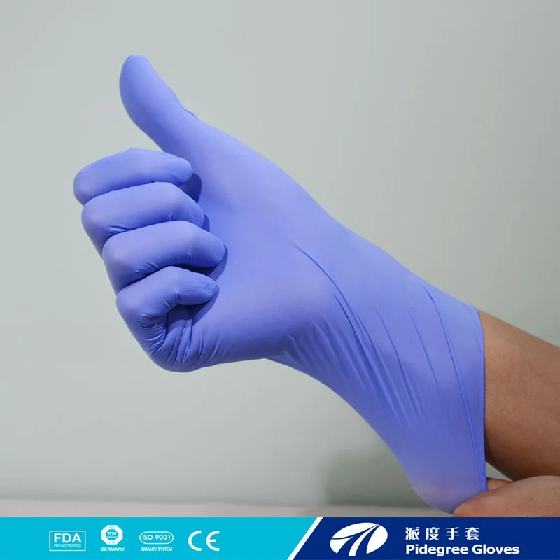 Перчатки из нитрила и пенопласта