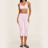 Sujetador rosa bebé + Leggings de 3/4