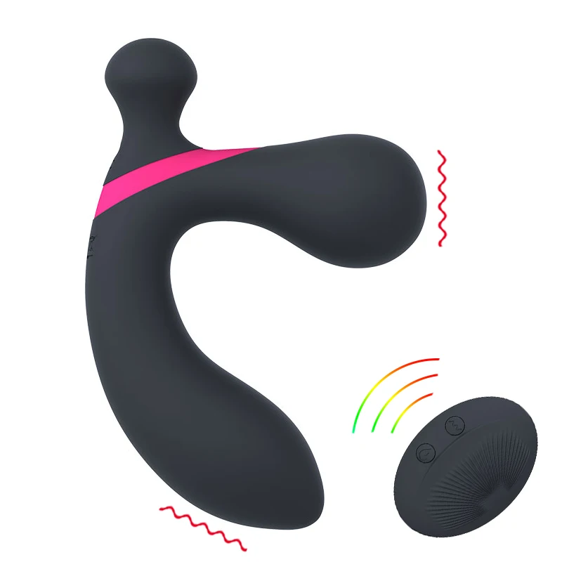 Male Anal Toy with 10 Stimulation Pattern Vibration G Spot Anal Vibrator Sex Toy Vibrating Prostate Massager with Remote for Men