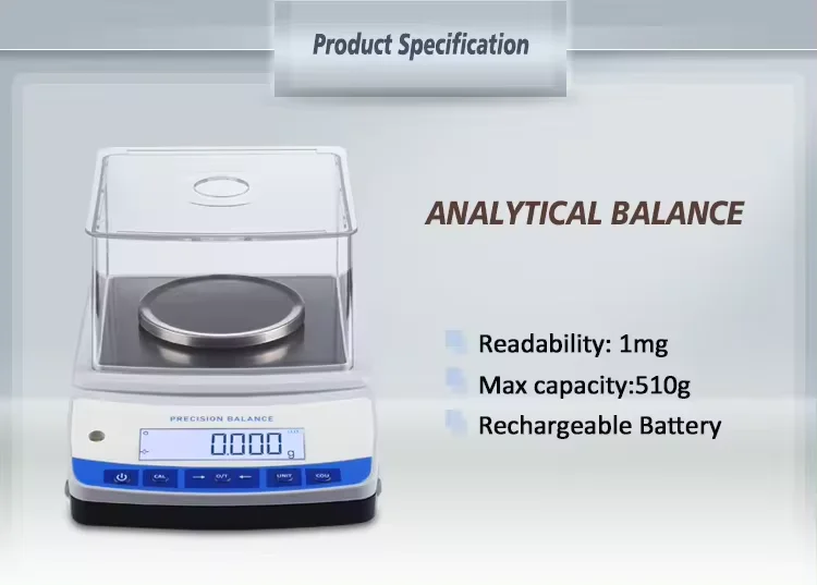 High Precision Electronic Analytical Balances for Lab