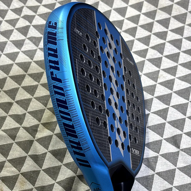 product professional custom logo premium 12k 18k carbon fiber paletas raquetas pelotas pala de padel approved adult padel paddles 38mm-3