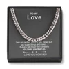 Necklace (Silver) + Card Light Box