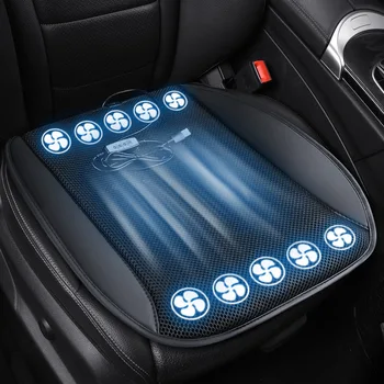 2025 Summer Heat Dissipation Auto Cooling Car Seat Cushions Ventilation Breathability Car Cooling Seats Cover Chair Cooling Pad