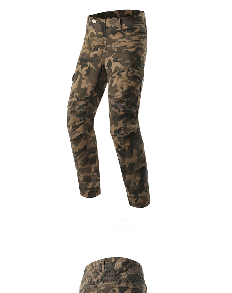 camouflage motorcycle jeans