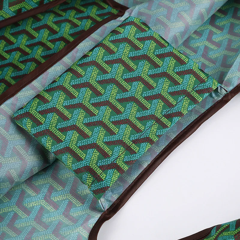XIANGHUI Polyester Large Folding Custom Made Organic Shopping Environmental Protection Bags
