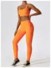 Orange bra set