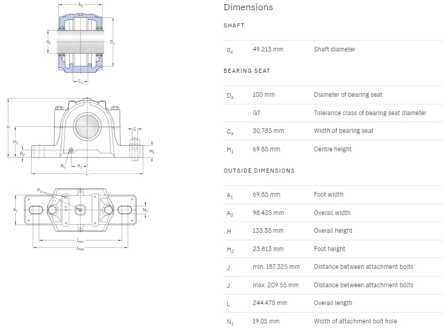 Saf511 Split Plummer Pillow Block Bearing Housing Saf 511 Buy Plummer