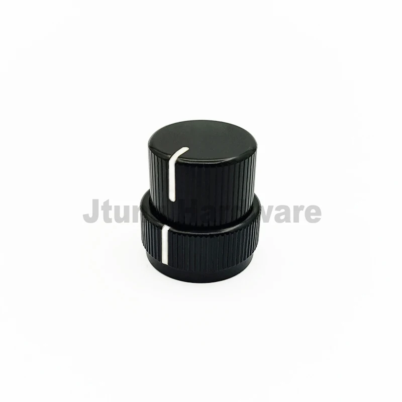 custom Aluminum Dual Concentric Control Knob For Electric Bass rotary Knob