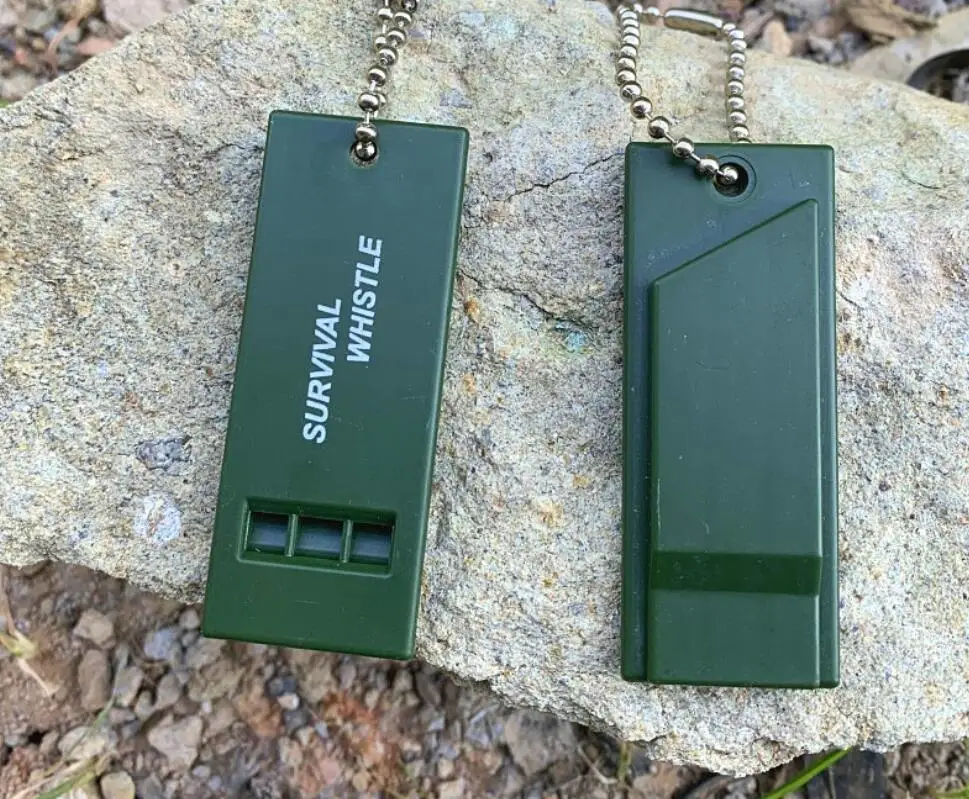 Sifflet De Survie Avec Boussole, Pour Camping En Plein Air | Équipement