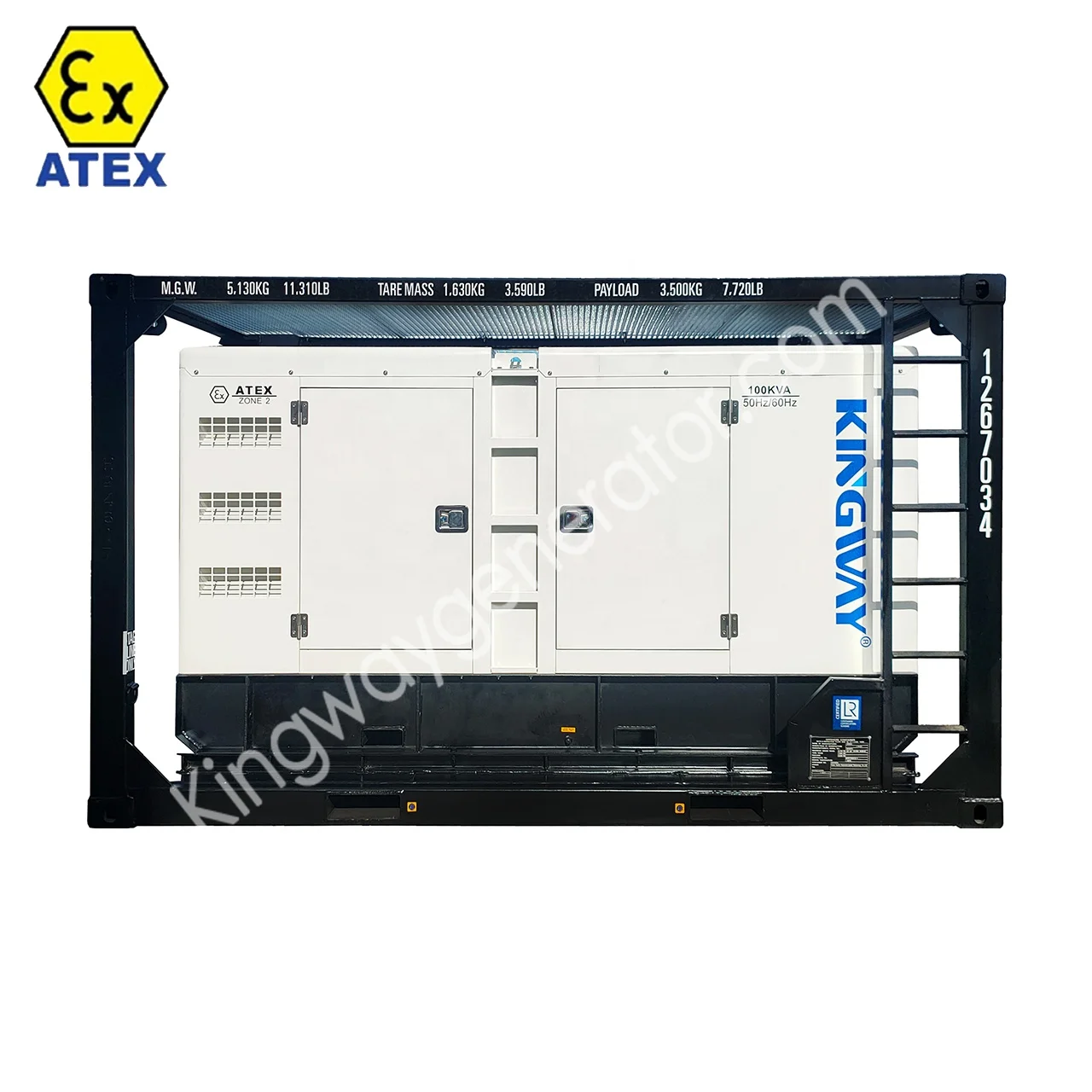Diesel Genset Zone 2 IIB T3 Hazardous Area Use ATEX Standard Diesel Engine Generator Set Explosion Proof