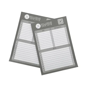Top Selling Custom Packing Memo Notepad Holder Loose Leaf Note Pads for Home School Office Customized Logo Tear-Resistant