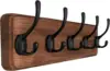 assiette marron crochet noir