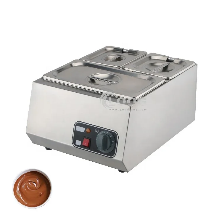 Other Snack Machine Electric Tempering Chocolate Machine Comercial Dry Heat Chocolate Melter for Sale
