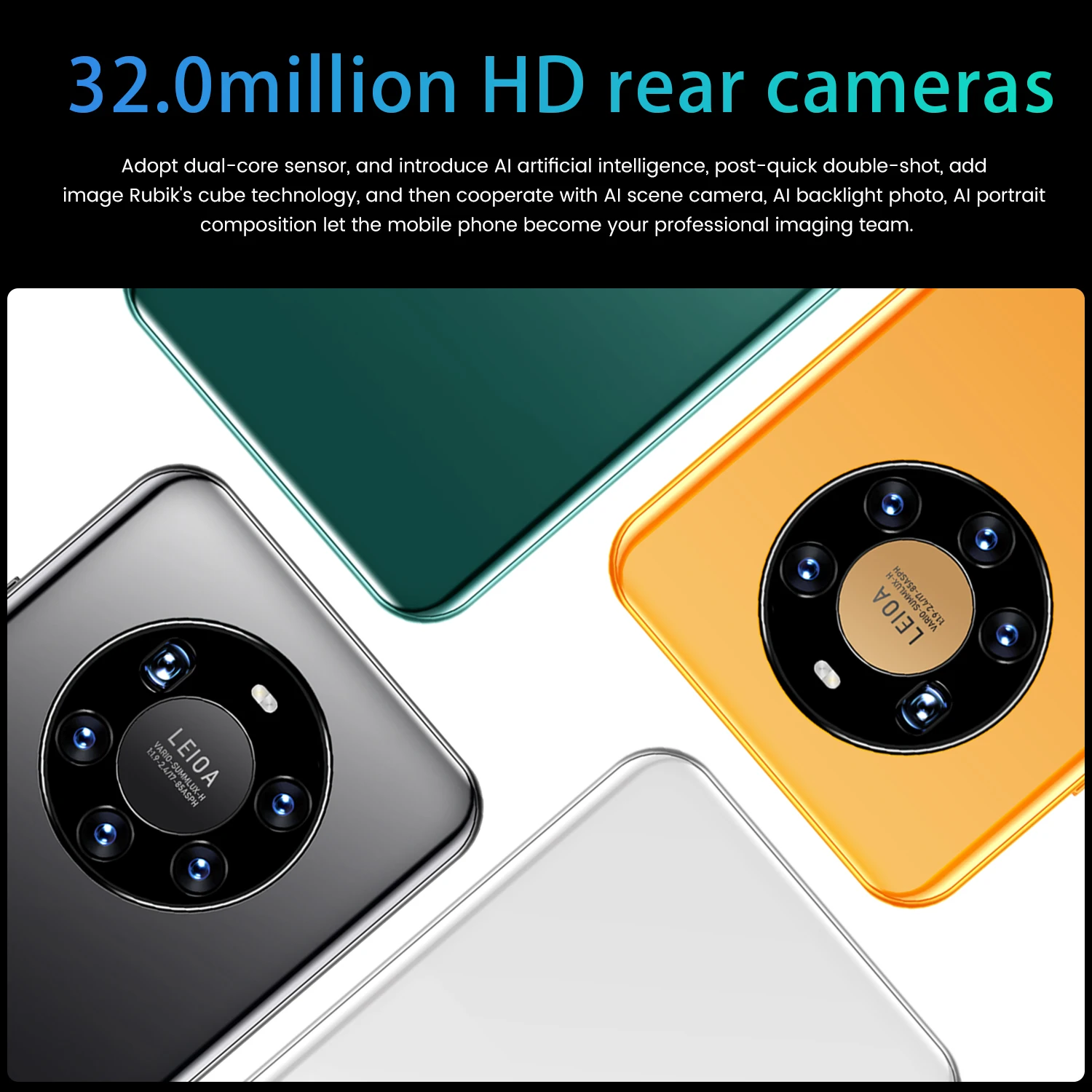 Hot Selling Mate 40 Pro+ 12GB+512GB 7.3 Inch full Display Android 10.0 Mobile Cell Smart phone
