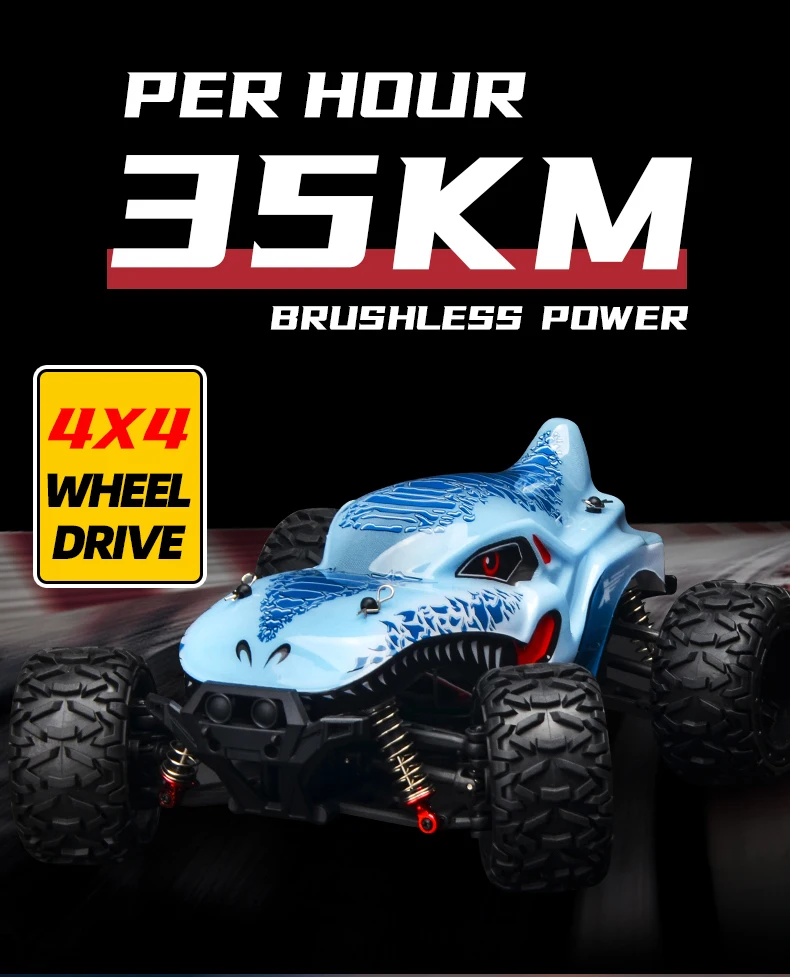 Remote Control Toy 4wd 50km/h High Speed Racing Electric Remote Control
