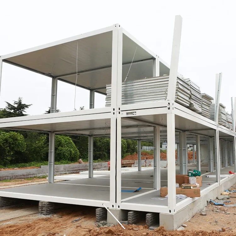 Mobile Modular Prefabricated Container House Mining Camp Detachable Labor Room for Accommodation