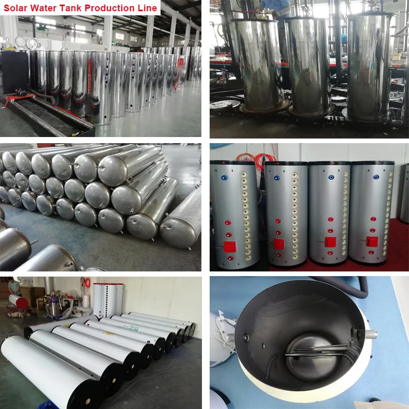 BTE 100L,200L,300L Compact Pressurized Solar Water Heater for 5-6people