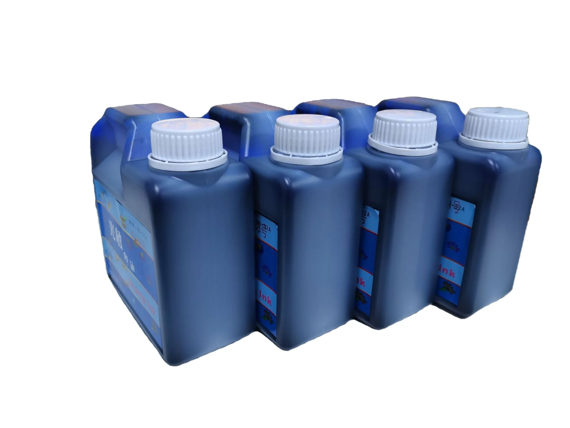 Customize Different Capacities Bottle Packing Photosensitive Remover Seal Self Inking Stamp Pad Flash Ink