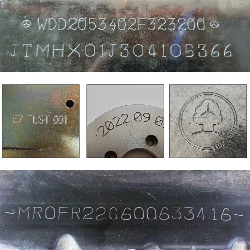 Various Font Dot Peen Marking Pneumatic Chassis Number Vin Number Engraving Machine