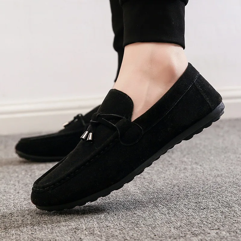 Men Casual Slip on Driving Style Loafer Driver Shoes
