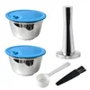 2 capsules and 1 powder tamping hammer