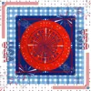 Vichy rojo marino