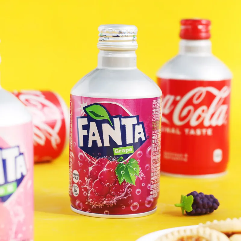 ファンタ 300ml グレープ・ホワイトピーチ フレーバー炭酸飲料