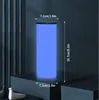 Blanco a azul