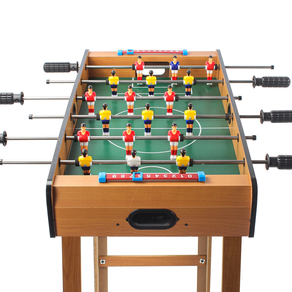 Indoor Football Sport Toys Mini Wooden Foosball Soccer Table Portable Mini  Table Football