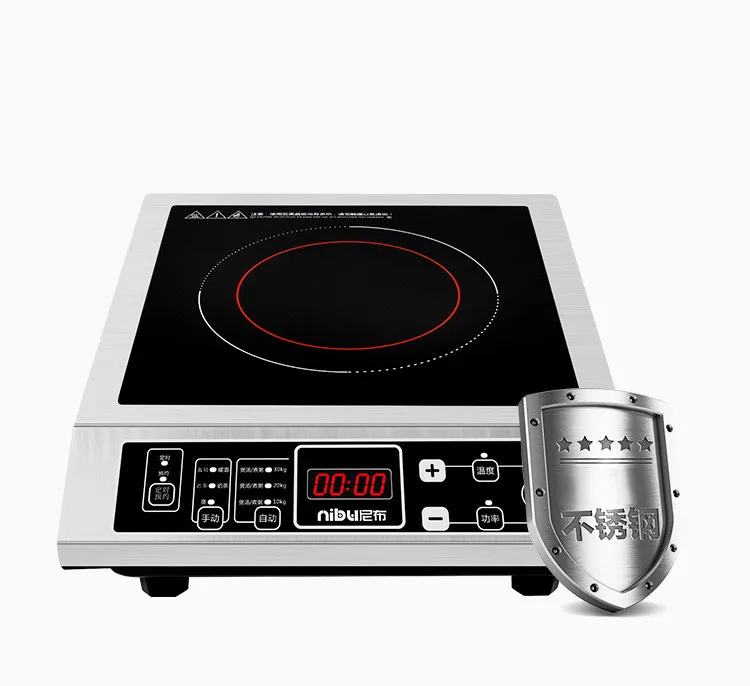 4 Burner Induction Cooker Commercial Radiant-Cooker Waterproof Stainless  Steel Cooking Machine custom Electric Stove Ceramic Hob - AliExpress