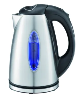 GS/CE/ROHS/LFGB  1.7L high quality 360 degree rotational cordless Stainless Steel Kettle