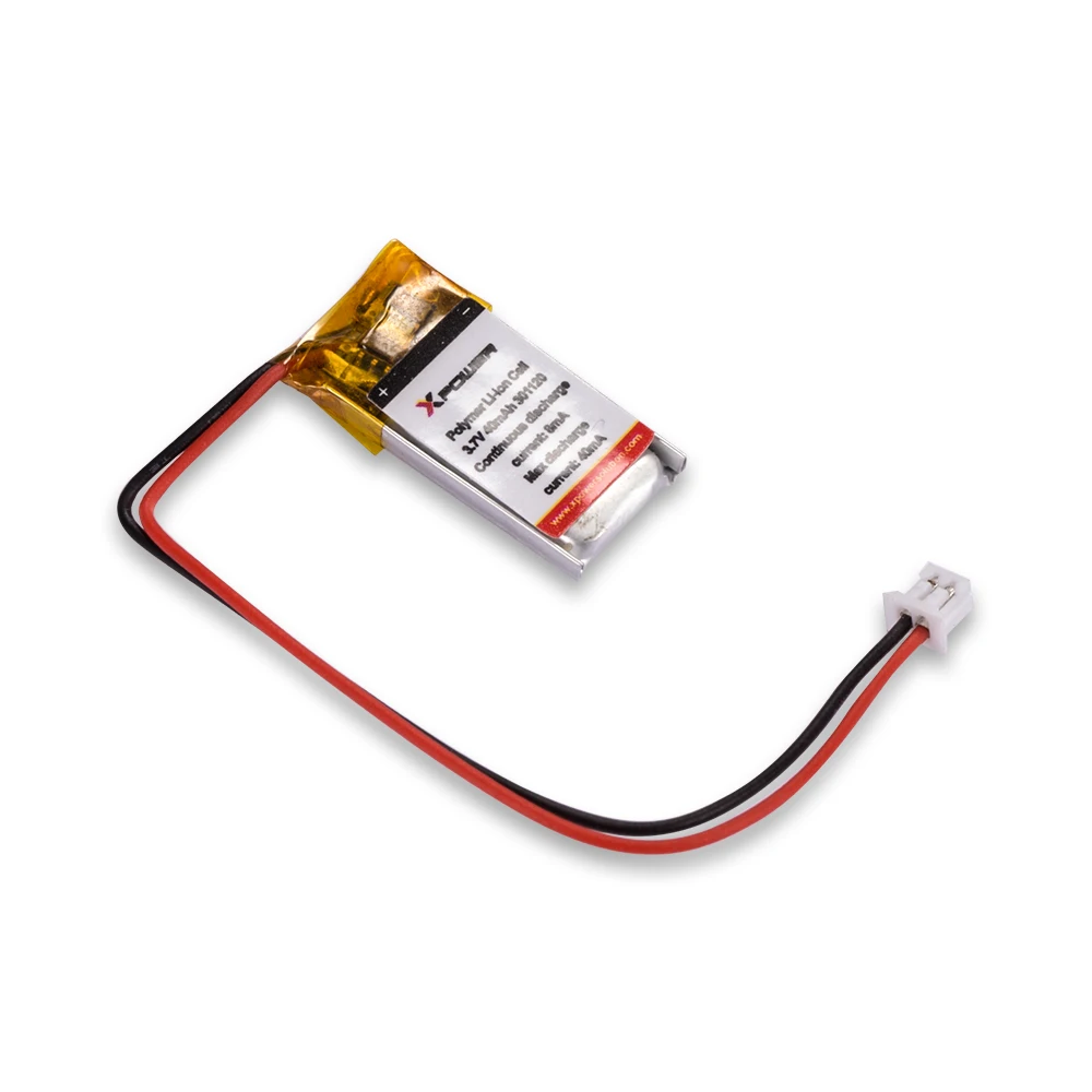 Ultra small 3.7v 40mah Lipo Battery Lithium Polymer Battery For Medical Equipment